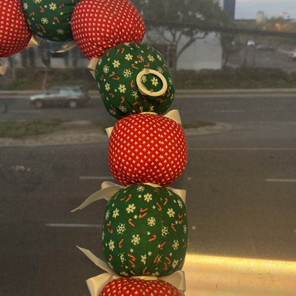 Cloth Christmas Candy Cane Decoration - Picture 6 of 6